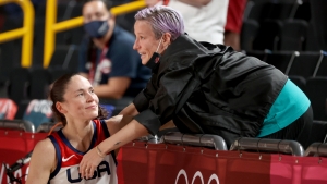 Tokyo Olympics: Rapinoe 'finagled' media pass to witness Sue Bird's golden farewell