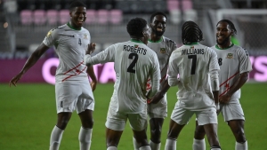 Sugar Boyz make historic Gold Cup qualification after beating French Guiana 4-2 on penalties; will play in Group A alongside Jamaica