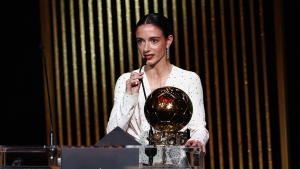 Bonmati dreaming of more Barcelona titles after Ballon d'Or Feminin win