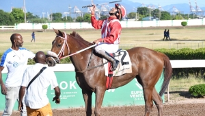 US-based Bridgmohan registers win on first ever ride at Caymanas Park; pushes career tally to 3,400