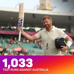 Ashes 2021-22: Bairstow 'ecstatic' after ending hundred wait as England aim to scrap in Sydney