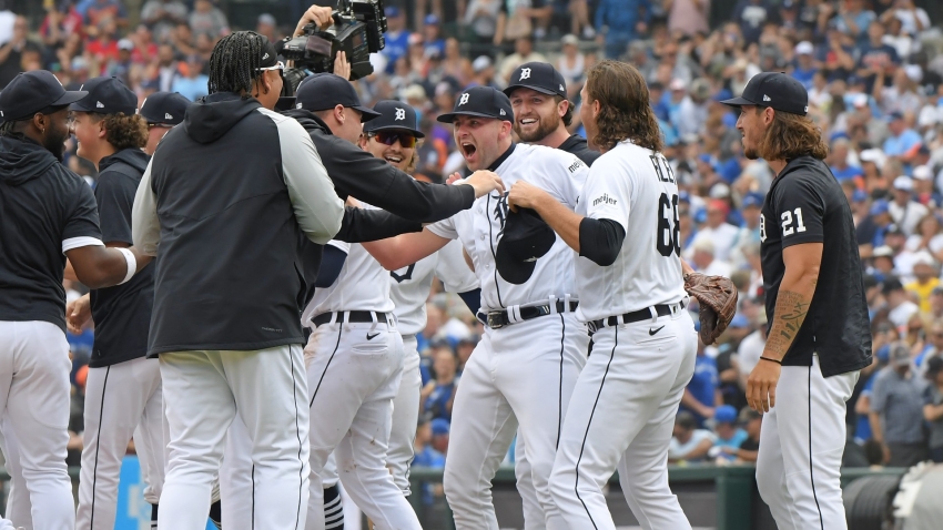 Tigers use 3 pitchers in combined no-hitter of Blue Jays, Strider fans 11 as red-hot Braves keep Rays reeling