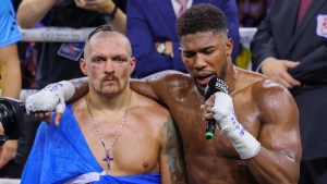 Anthony Joshua launches wild rant after losing heavyweight bout to Oleksandr Usyk