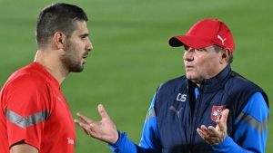 Serbia&#039;s Mitrovic back in training ahead of Brazil clash in World Cup opener
