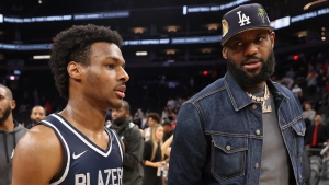 LeBron full of pride after son Bronny named in McDonald&#039;s All-American Game
