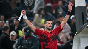 Djokovic survives Mensik scare to reach Shanghai semi-final