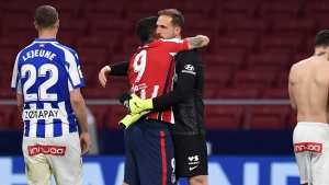 Simeone in Suarez and Oblak tribute: Every great team needs a great striker and great goalkeeper