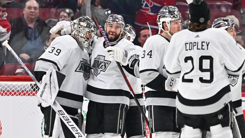 NHL: Kings shut out Canadiens for NHL-record 11th straight road win to open season