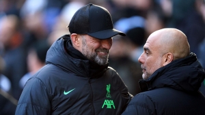 Liverpool boss Jurgen Klopp says Pep Guardiola ‘the best manager in the world’