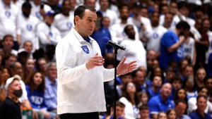 Duke lose final home game under Coach K: &#039;It&#039;s hard for me to believe this is over&#039;