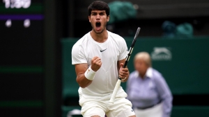 Carlos Alcaraz made to work hard for place in fourth round at Wimbledon