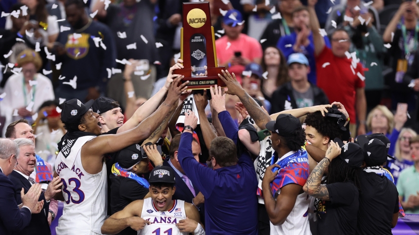 March Madness: Houston eyeing first title in home city as Jayhawks seek repeat