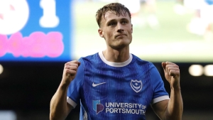 Owen Moxon opens Portsmouth account in style to earn draw with Derby