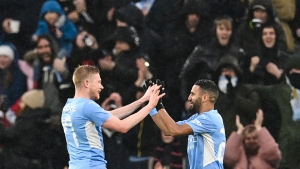Man City 4-1 Fulham: Mahrez at the double as slick hosts crush cup visitors