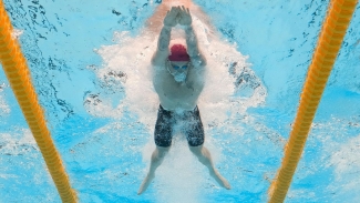 Adam Peaty qualifies fastest for 100m breaststroke final at World Championships
