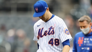 Mets&#039; DeGrom to have MRI after exiting on return