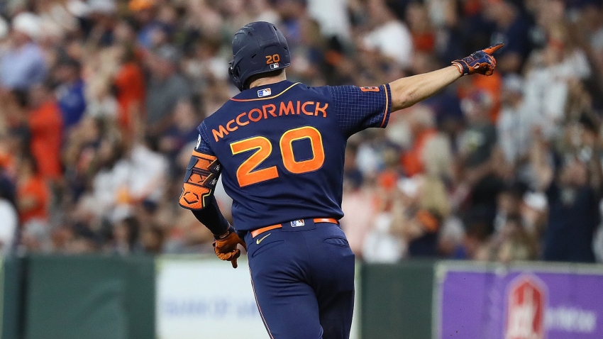 MLB: Chas McCormick's 6 RBIs lift Houston Astros over Texas Rangers