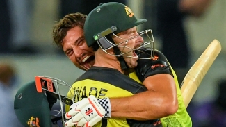 T20 World Cup: Wade completes another epic chase to set up Australia-New Zealand final