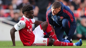 Saka becomes latest England injury concern after ankle problem against Forest