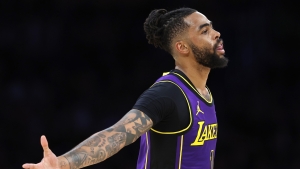 NBA: Russell erupts for 44 points with James out, sparks Lakers past Bucks