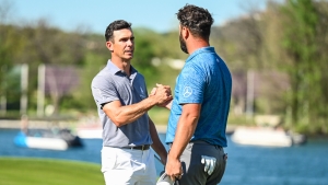 Rahm knocked out by Horschel at WGC Match Play as Scheffler and McIlroy progress
