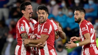 Getafe 1-2 Atletico Madrid: Suarez at the double in another late turnaround