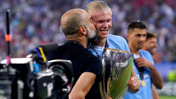 Man City sink Sevilla in shootout to win first Super Cup