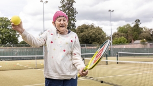 Sensory tennis proves a big hit in helping disabled people get active