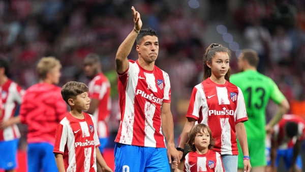 Atletico Madrid star praises humble Luis Suarez's hard work on