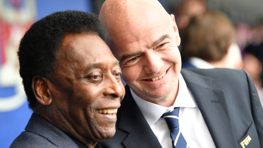 FIFA president Infantino wants a stadium named for Pele in every country
