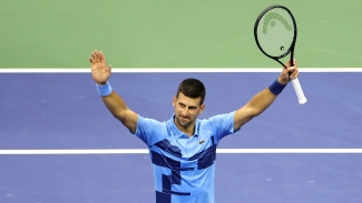 US Open: Djokovic grinds through as Djere retires injured