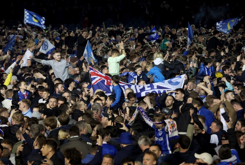 John Mousinho hails ‘remarkable achievement’ as Portsmouth clinch promotion