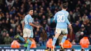 Rodri rescues a point for Manchester City against Chelsea