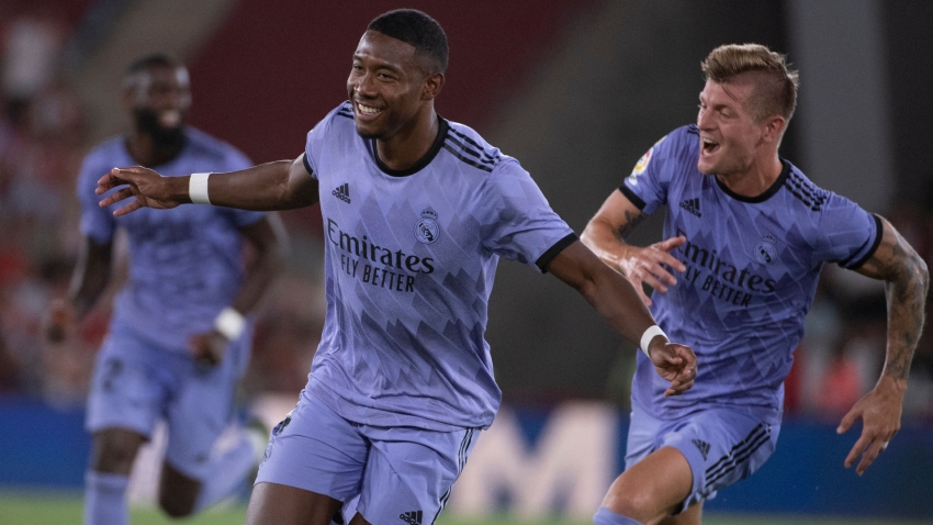 Almeria 1-2 Real Madrid: Alaba&#039;s stunning first touch seals opening day win for champions
