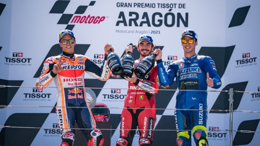 Bagnaia revels in &#039;dream come true&#039; as Marquez insists old mentality still burns strong