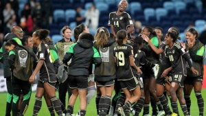 Jamaica&#039;s Reggae Girlz celebrate after holding France to a 0-0 stalemate in their opening Fifa Women&#039;s World Cup Group F contest at Sydney Football Stadium on Sunday.