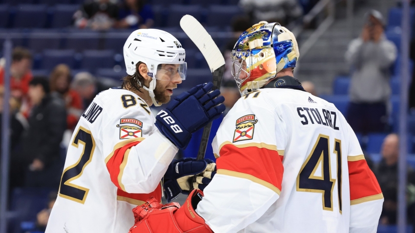 NHL: Panthers shut out Sabres for 10th straight road win
