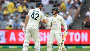 Carey pays tribute to batting partner Green after aiding maiden Australia century