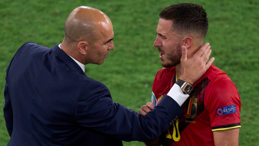 Hazard expresses hamstring fear as Belgium boss Martinez awaits injury news ahead of Euro 2020 quarters