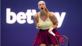 Kvitova defeats Cirstea to join Rybakina in the Miami Open final