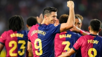 Barcelona 2-1 Athletic Bilbao: Lewandowski strikes late to maintain winning start