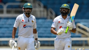 Rain ruins hopes of further Windies-Pakistan drama on day two