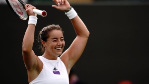 Jodie Burrage’s decision to fight for her career rewarded with Wimbledon win