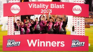 Jason Kerr hails Somerset resilience after second Vitality Blast title