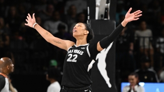 Aces star Wilson breaks WNBA single-season scoring record