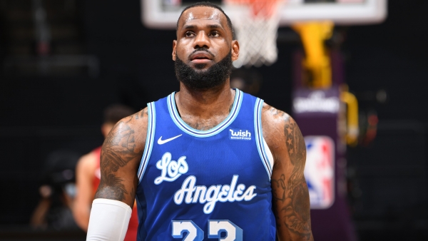 LeBron enjoying longest run in NBA history after triple-double as rallying Lakers break franchise record