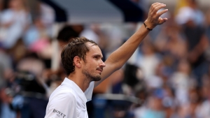 US Open: Medvedev races into last eight with dominant win