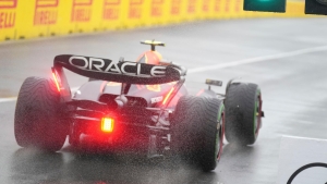 Max Verstappen claims pole position during rain-hit qualifying for Canadian GP