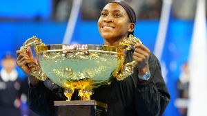 Gauff took a relaxed approach in China Open final