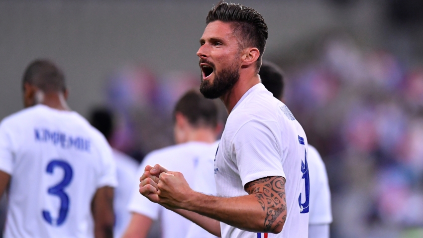 Giroud makes France history with 100th cap under Deschamps in Euro 2020 clash with Hungary